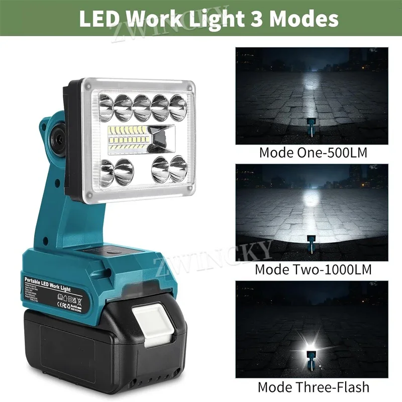 Cordless Work Light LED Flashl - Black+Decker Tool Cordless review and price