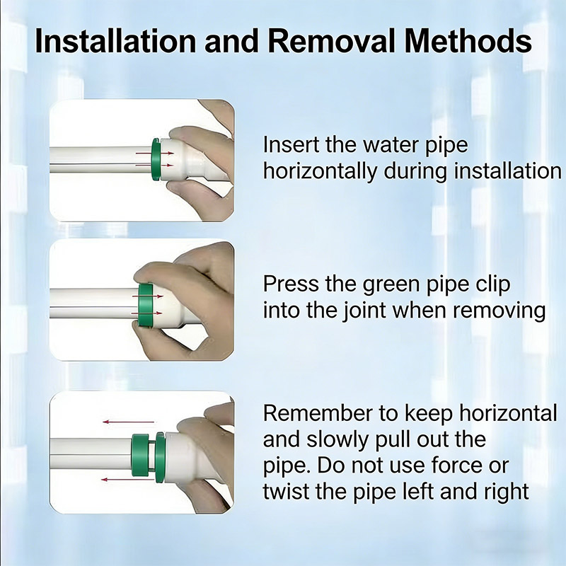 PE PVC PPR Water Pipe Push Fit - Push Fit Connector review and price
