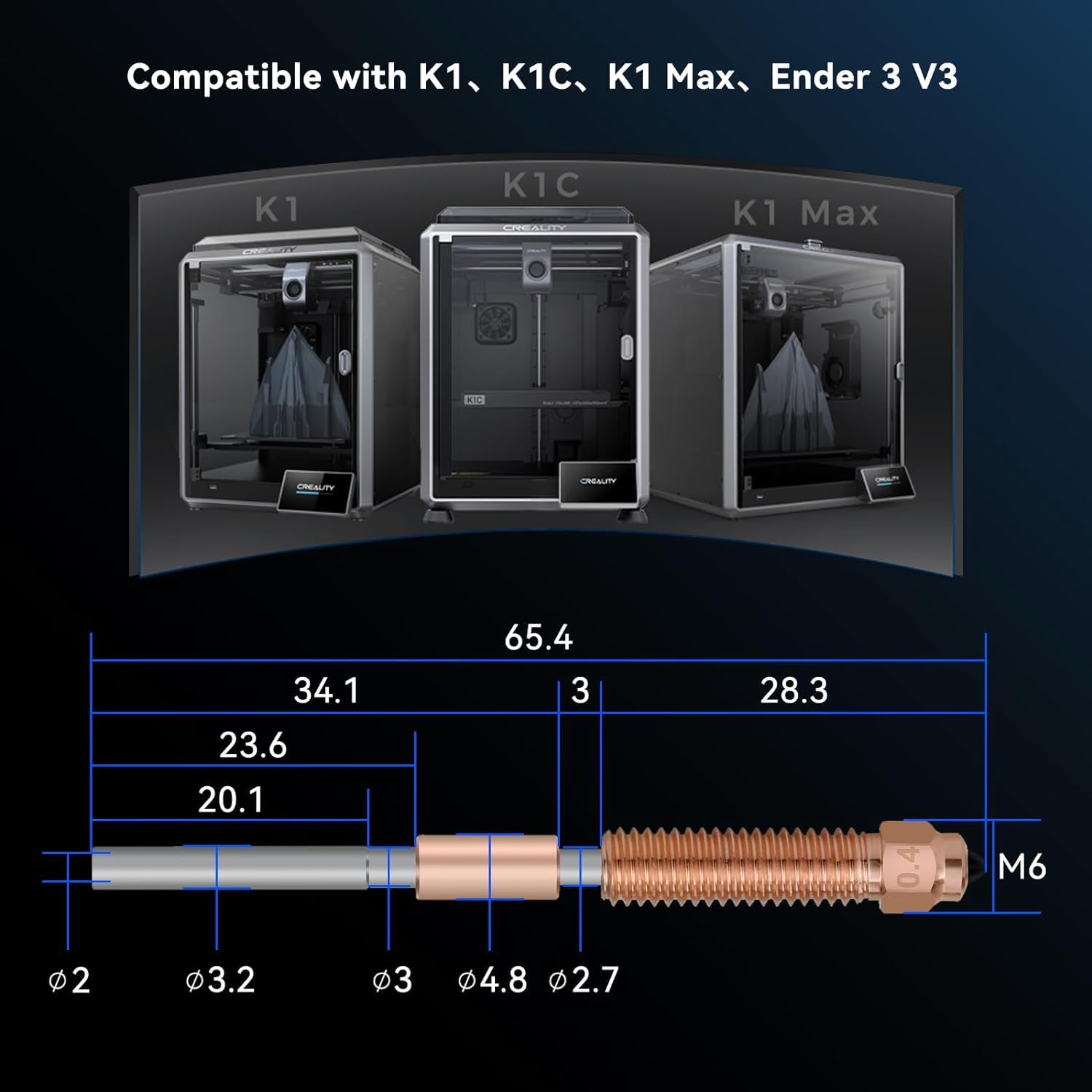 Creality K1C Nozzle Unicorn Qu - Creality Printer Ender 3 V3 review and price